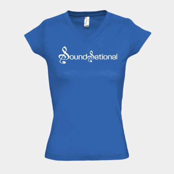 Ladies V-Neck T-Shirt Thumbnail