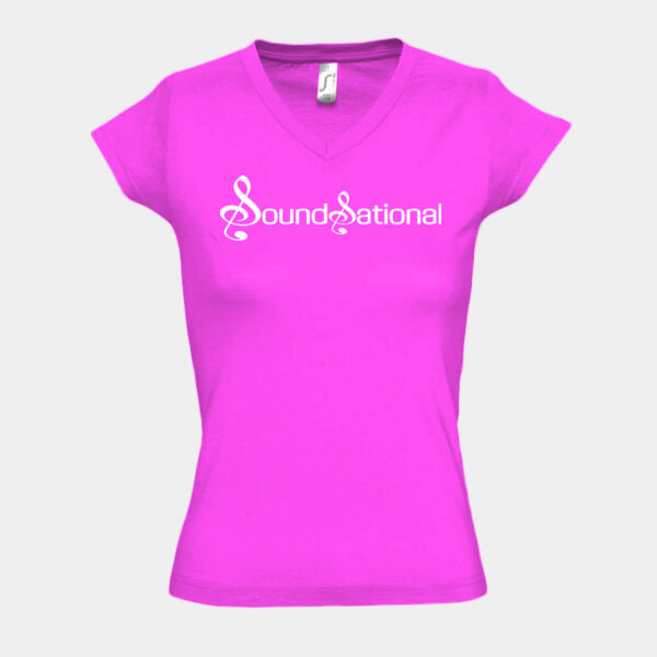 Ladies V-Neck T-Shirt Thumbnail