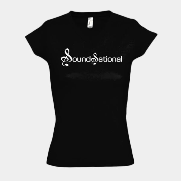 Ladies V-Neck T-Shirt Thumbnail